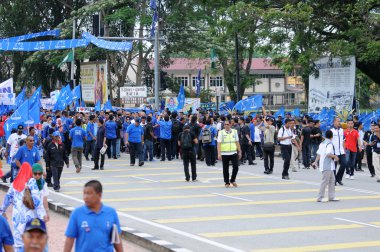 Pekan, Malezya - 20 Nisan: Başbakan Mohd Najib Abdul Raz