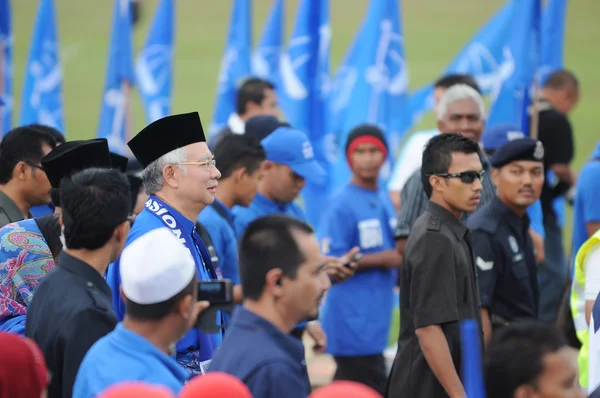 Pekan, Malaysia - 20 April: premiärminister Mohd Najib Abdul Raz — Stockfoto