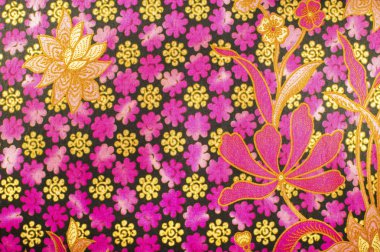 Güzel sanat Malezya ve Endonezya Batik desen