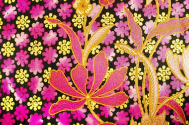 Güzel sanat Malezya ve Endonezya Batik desen