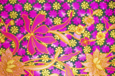 Güzel sanat Malezya ve Endonezya Batik desen