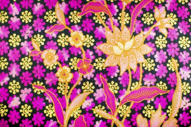 Güzel sanat Malezya ve Endonezya Batik desen