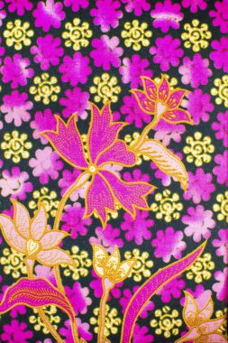 Güzel sanat Malezya ve Endonezya Batik desen