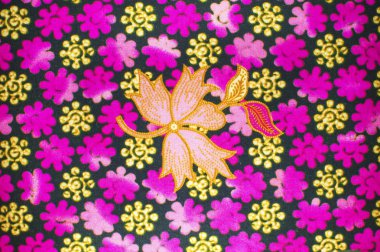 Güzel sanat Malezya ve Endonezya Batik desen