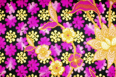 Güzel sanat Malezya ve Endonezya Batik desen