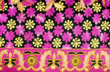 Güzel sanat Malezya ve Endonezya Batik desen