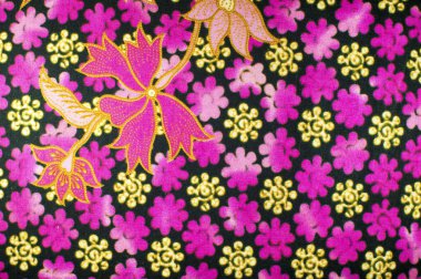 Güzel sanat Malezya ve Endonezya Batik desen