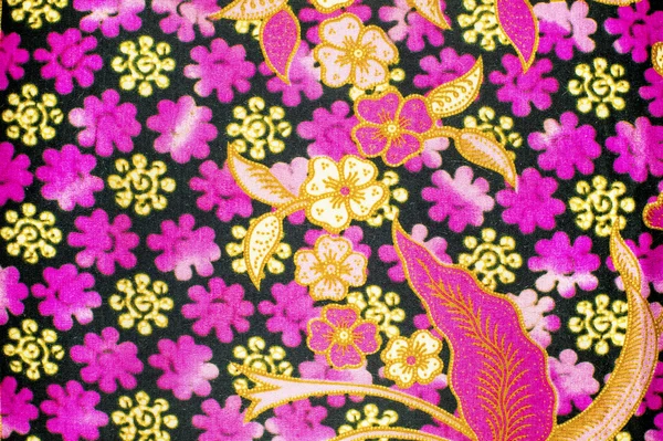 A gyönyörű, malajziai és indonéz batikolt mintát — Stock Fotó