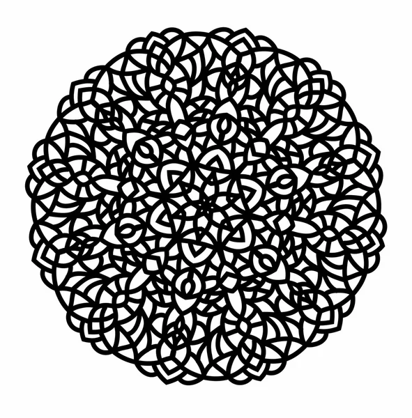 Декоративні круглі візерунком Стоковий вектор