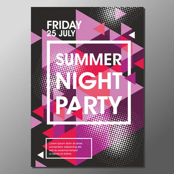 Vektör parti Poster