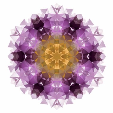 güzel çiçek mandala