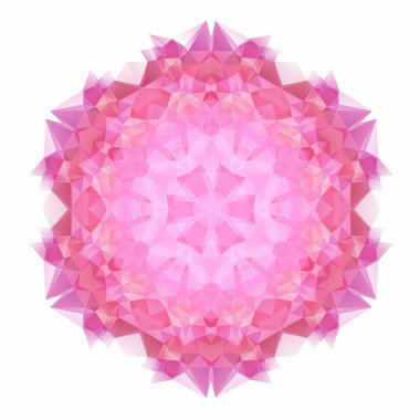 güzel çiçek mandala