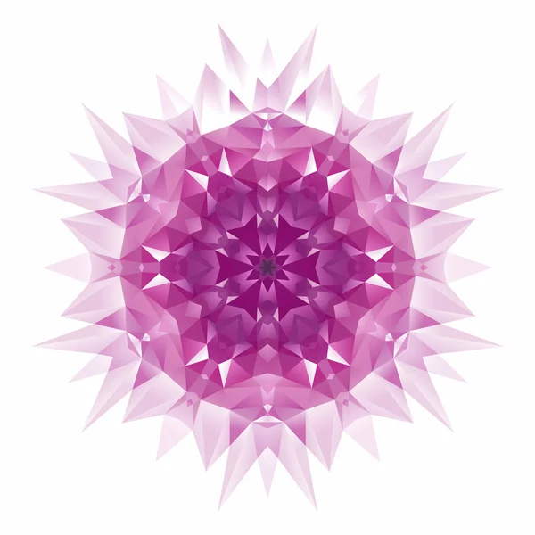 Belle mandala fleur — Image vectorielle