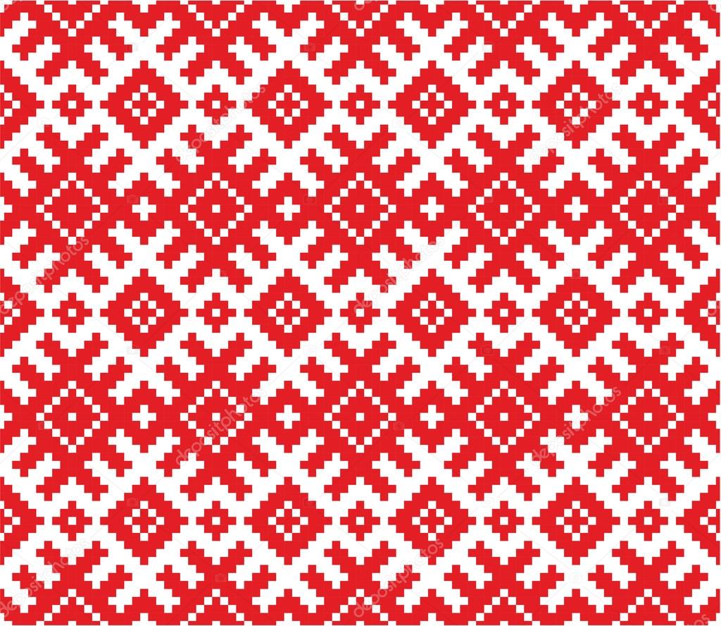 Belorussian ethnic ornament