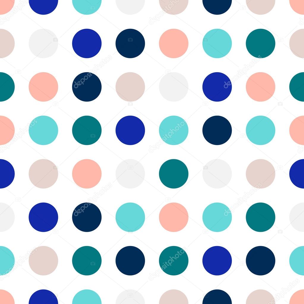 Polka Dots Seamless Texture