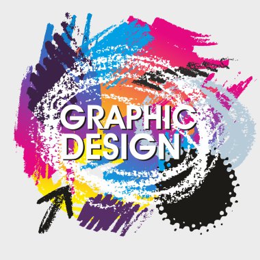 Craphic tasarım vektör el ilanı