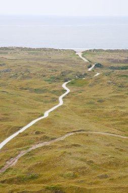 Kumullar ve Ameland, Hollanda denizde görüntülemek