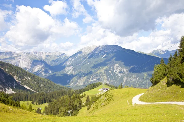 チロル、オーストリアの夏の山の美しい景色 — ストック写真