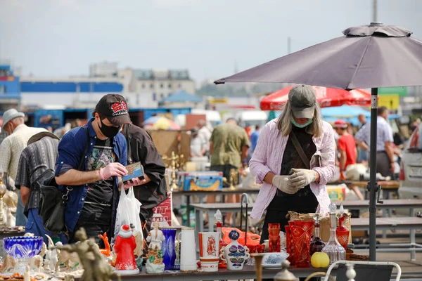 Minsk Belarus Oktober 2020 Beurs Voor Verkoop Van Alle Soorten — Stockfoto