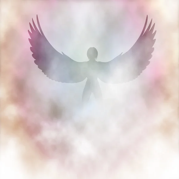 Angel in heaven — Stock Vector