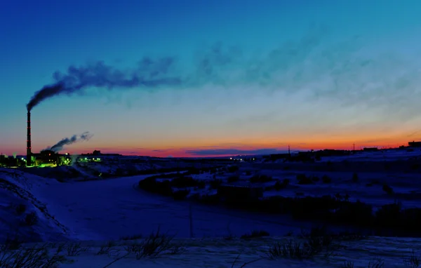 Vorkoeta elektrische centrale warmte — Stockfoto