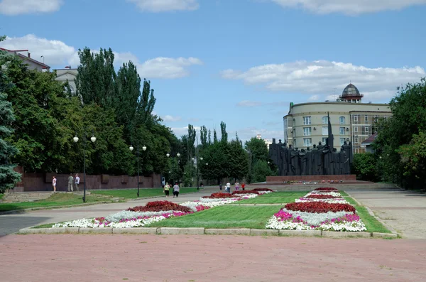 Victory Square in Voronezh — Stockfoto