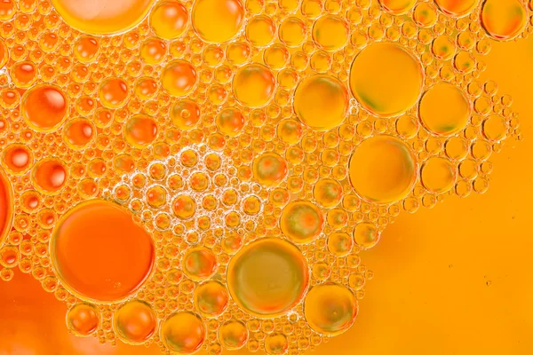 Abstract Macro Oil Bubbles — Stock Photo, Image