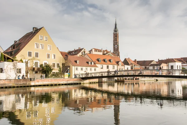 Pintoresco casco antiguo de Landshut —  Fotos de Stock