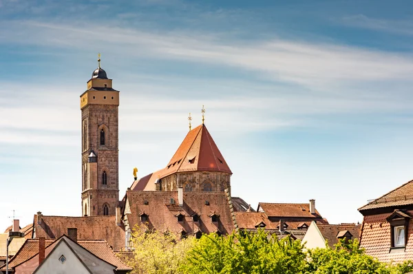 Oberpfarrkirche in Bamberg — Stockfoto