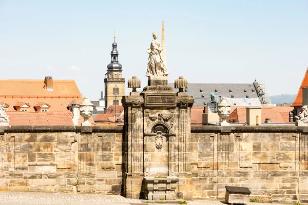 Escultura histórica en Bamberg — Foto de Stock