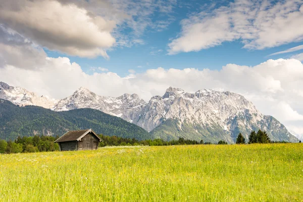 Montañas Karwendel en los Alpes de Baviera — Foto de Stock