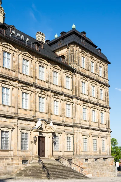Fachada de Neue Residenz en Bamberg — Foto de Stock