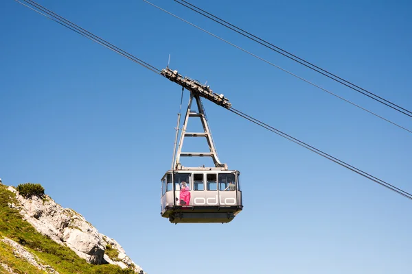 Teleférico en los Alpes de Baviera — Foto de Stock