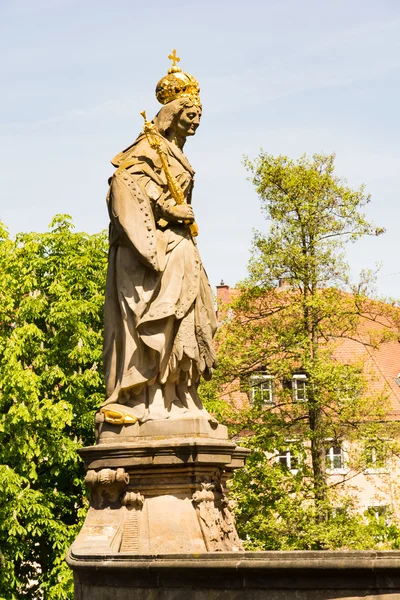 Escultura de Heilige Kunigunde en Bamberg —  Fotos de Stock