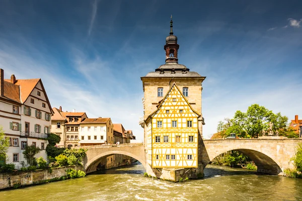 Historische gemeentehuis van Bamberg — Stockfoto