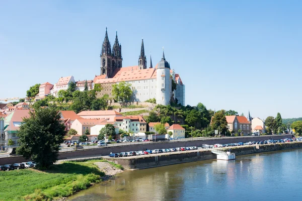 Albrechtsburg ve Meissen Katedrali — Stok fotoğraf