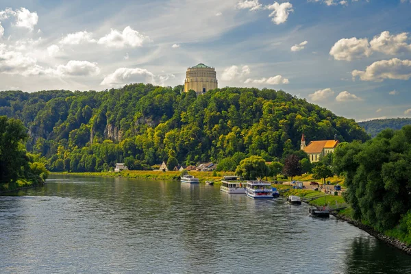 Kehlheim Niemcy Lipiec Befreiungshalle Sala Wyzwolenia Kehlheim Niemcy Lipca 2020 — Zdjęcie stockowe