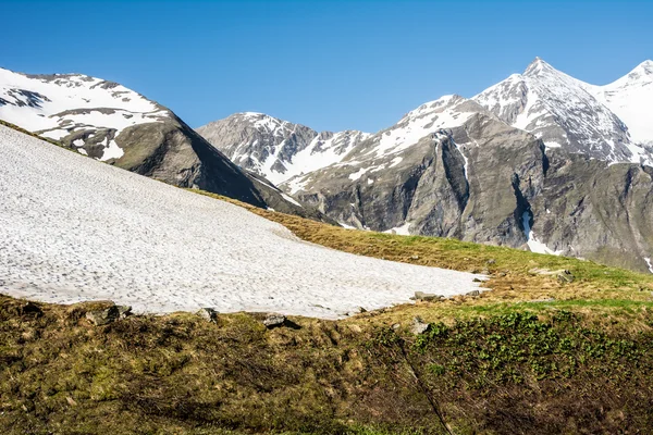 Pohoří Hohe tauern na jaře — Stock fotografie