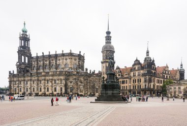 Dresden Theaterplatz turist