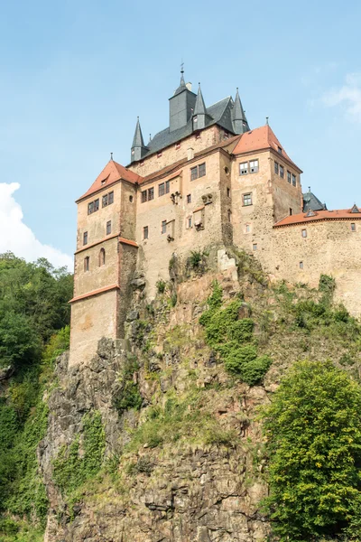 Kriebstein замок — стокове фото