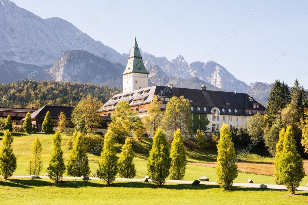 Schloss Elmau –Editorial Stock Fotó © manfredxy #55894055