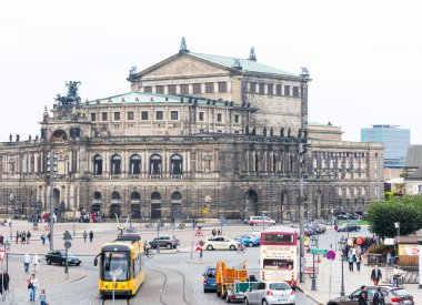dresden'de semperoper