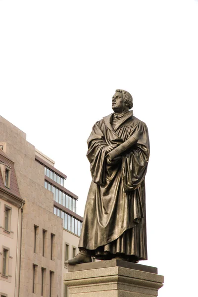 Bronce Statue of Martin Luther — Stock Photo, Image