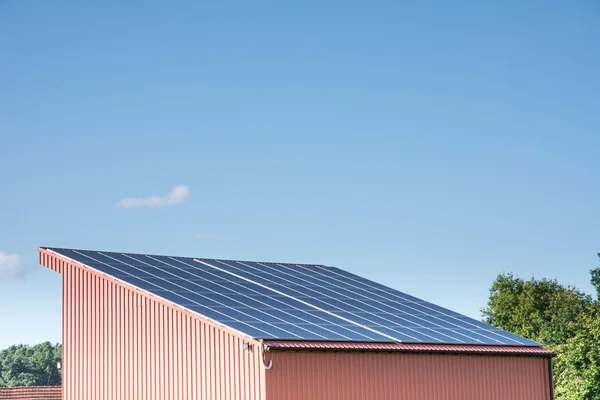 Fotovoltaické střešní — Stock fotografie