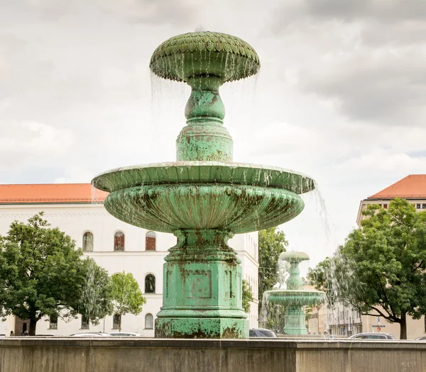 ミュンヘンの噴水 — ストック写真