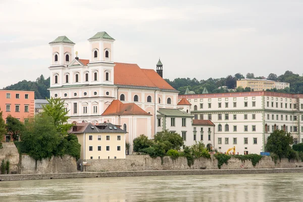 Passau Inn Promenade — Fotografia de Stock