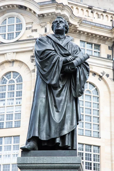 Bronce Statue of Martin Luther — Stock Photo, Image