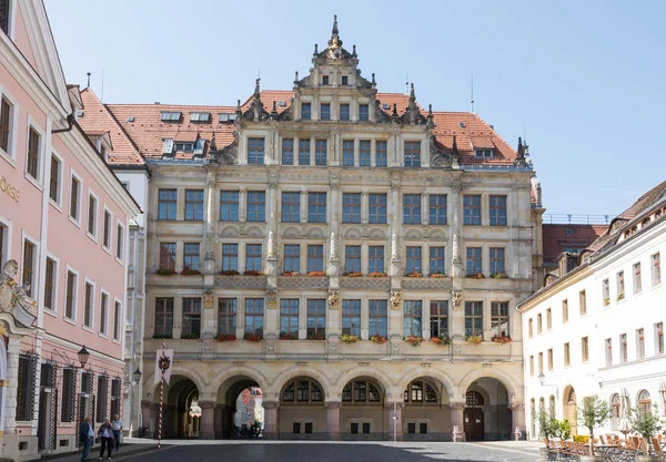 Tourists in Goerlitz — Stock Photo, Image