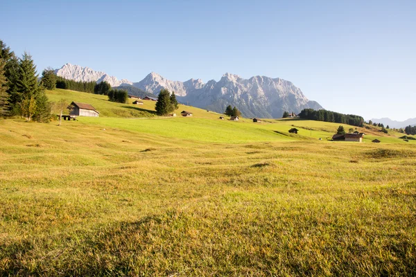 Idylliska Karwendel bergskedja — Stockfoto