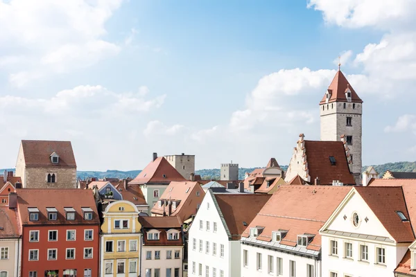 Regensburg történelmi város — Stock Fotó